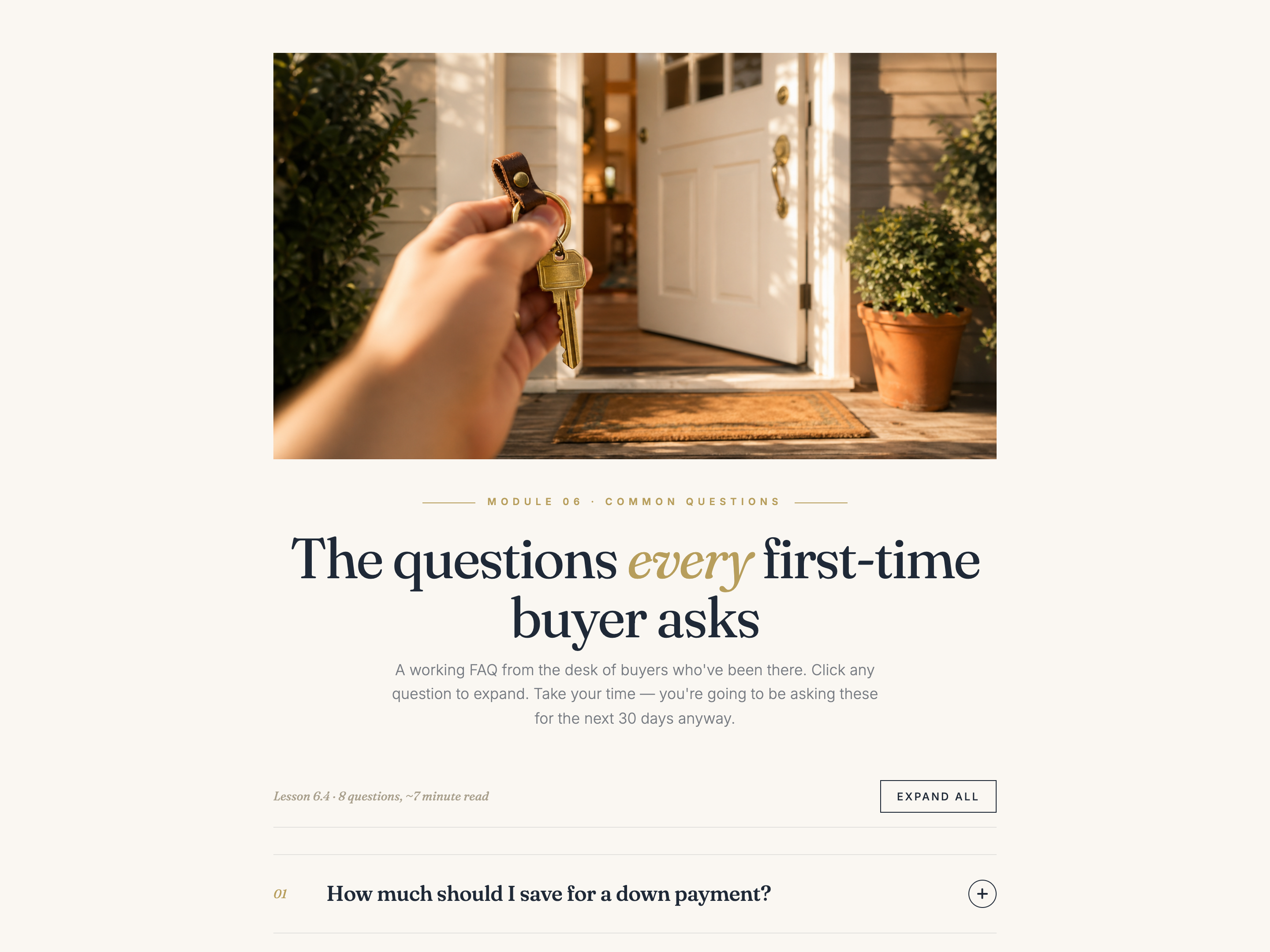 Accordion FAQ — Foundational Variant preview