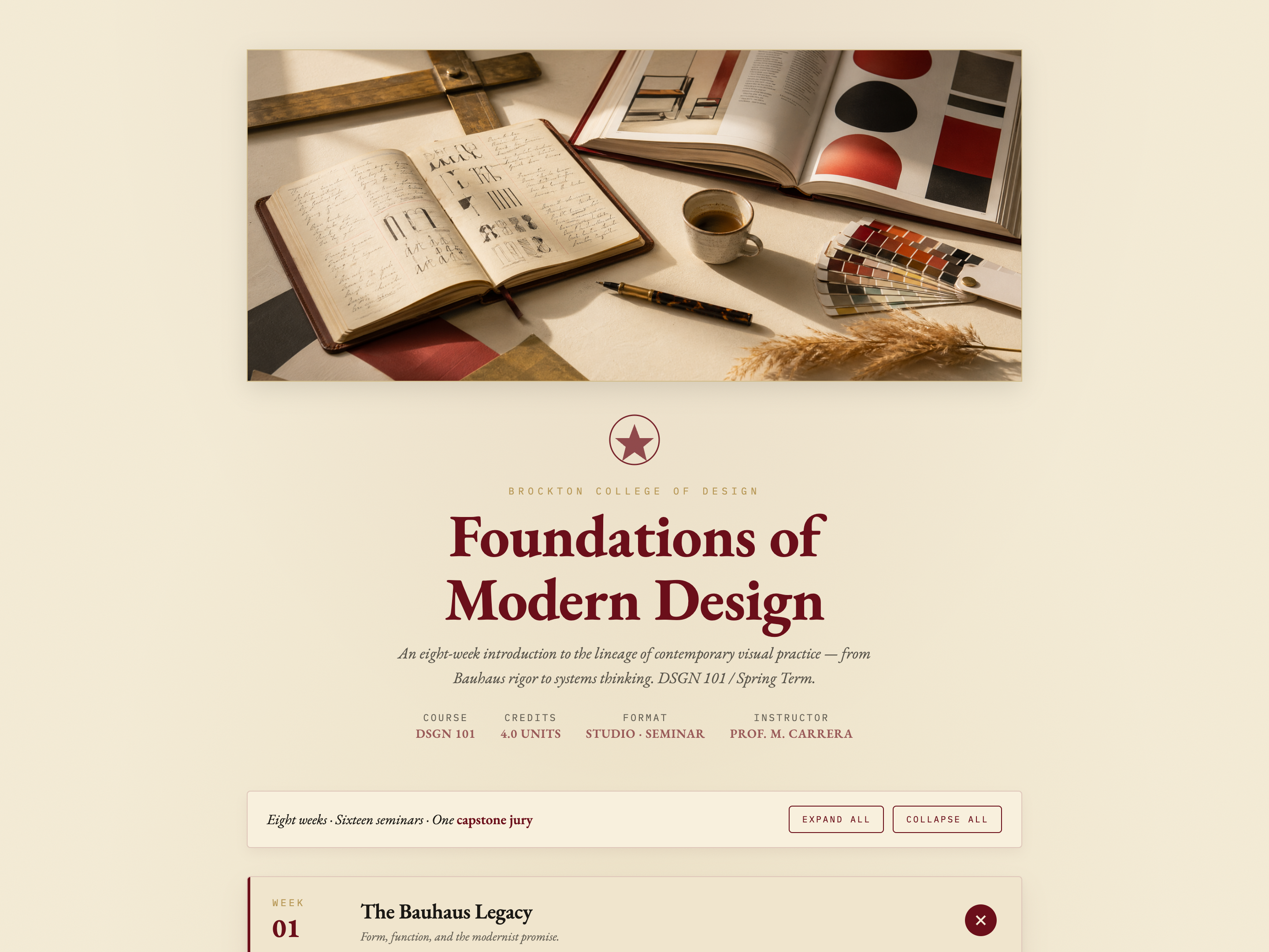Accordion FAQ — Course Foundations Variant preview