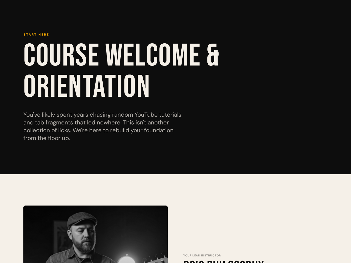 Course Welcome & Orientation Lesson — Onboarding Variant preview