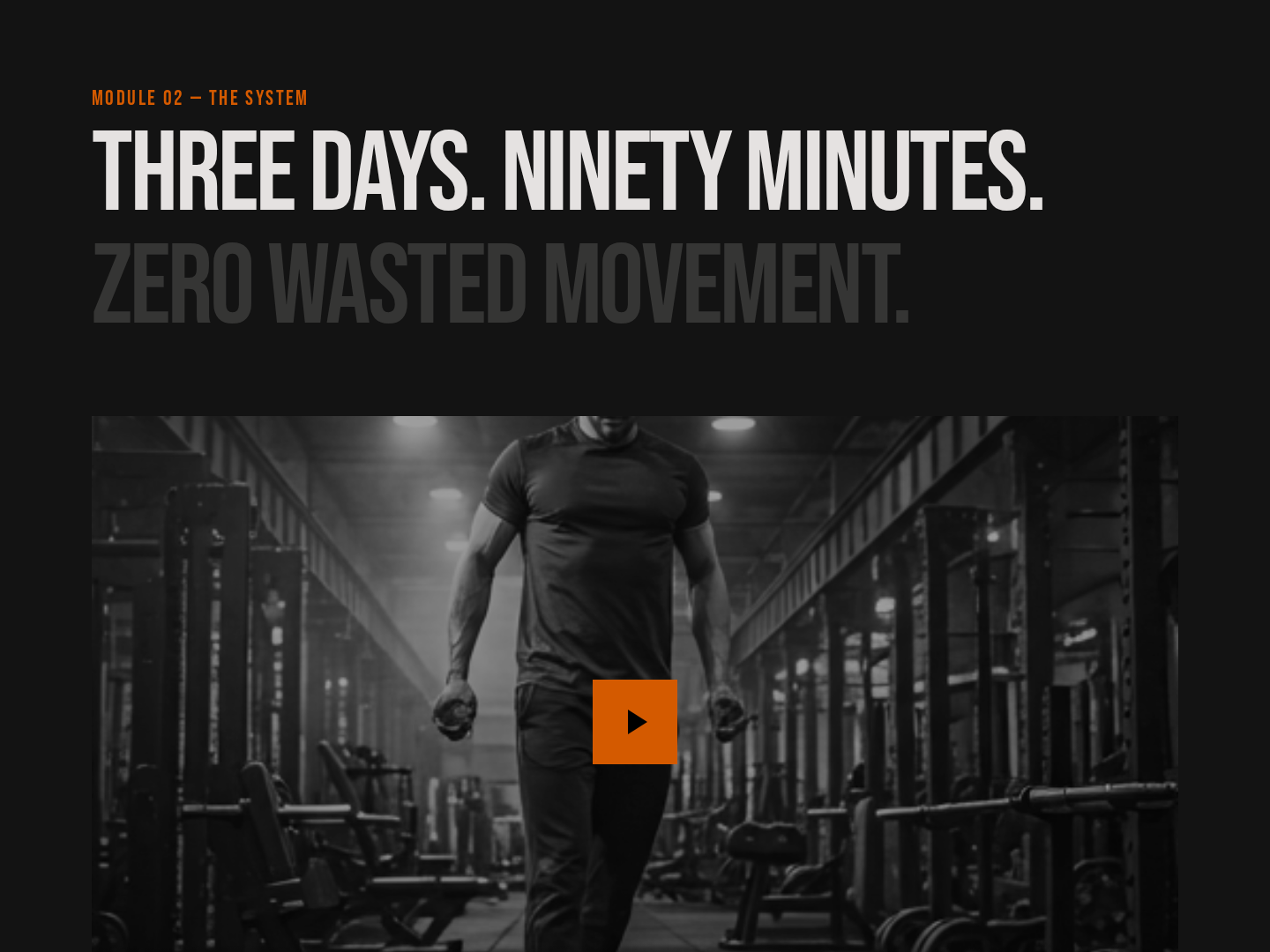Training System Lesson — Structured Progression Variant preview