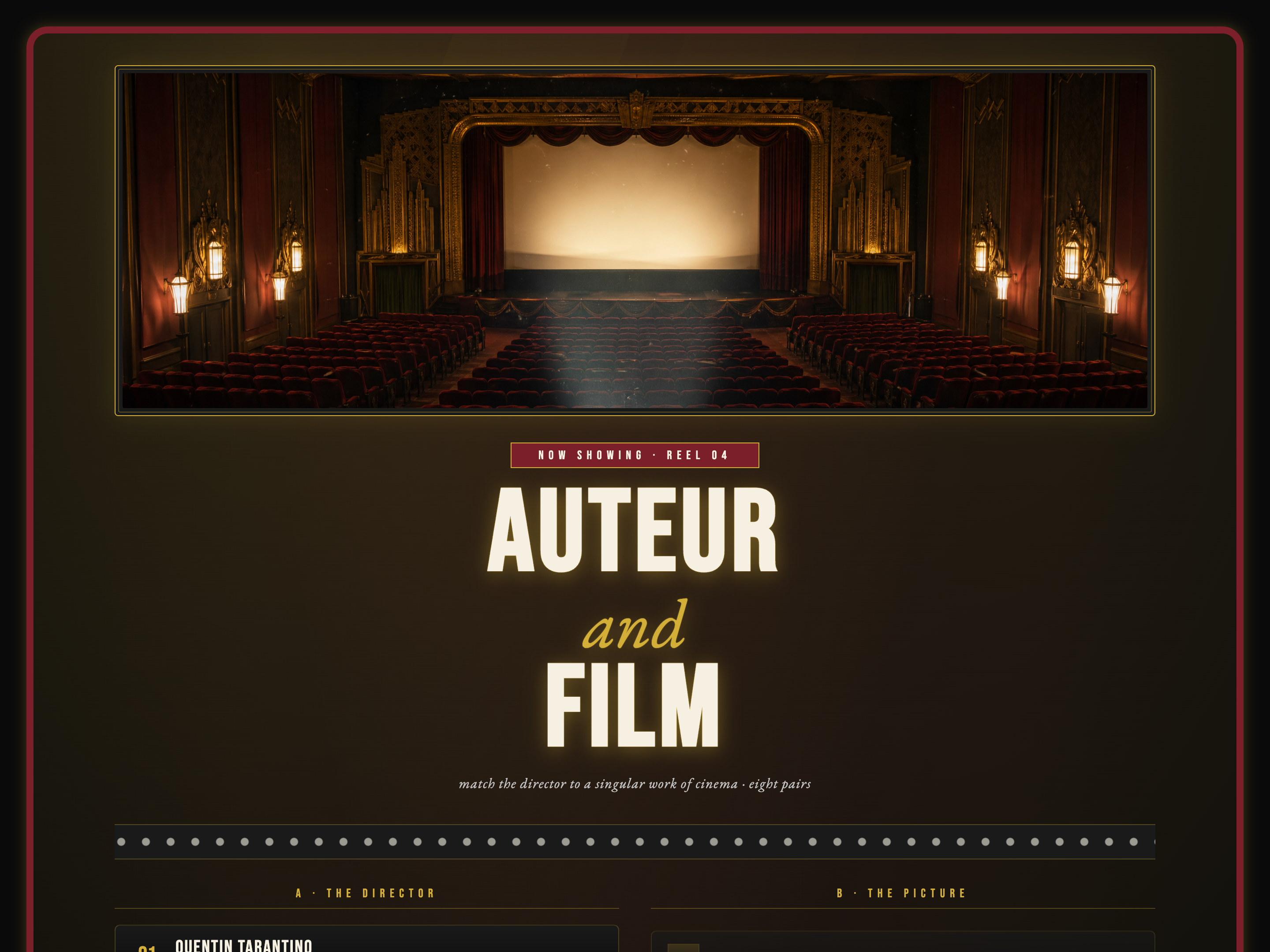 Matching Pairs — Cinematic/Editorial Variant preview
