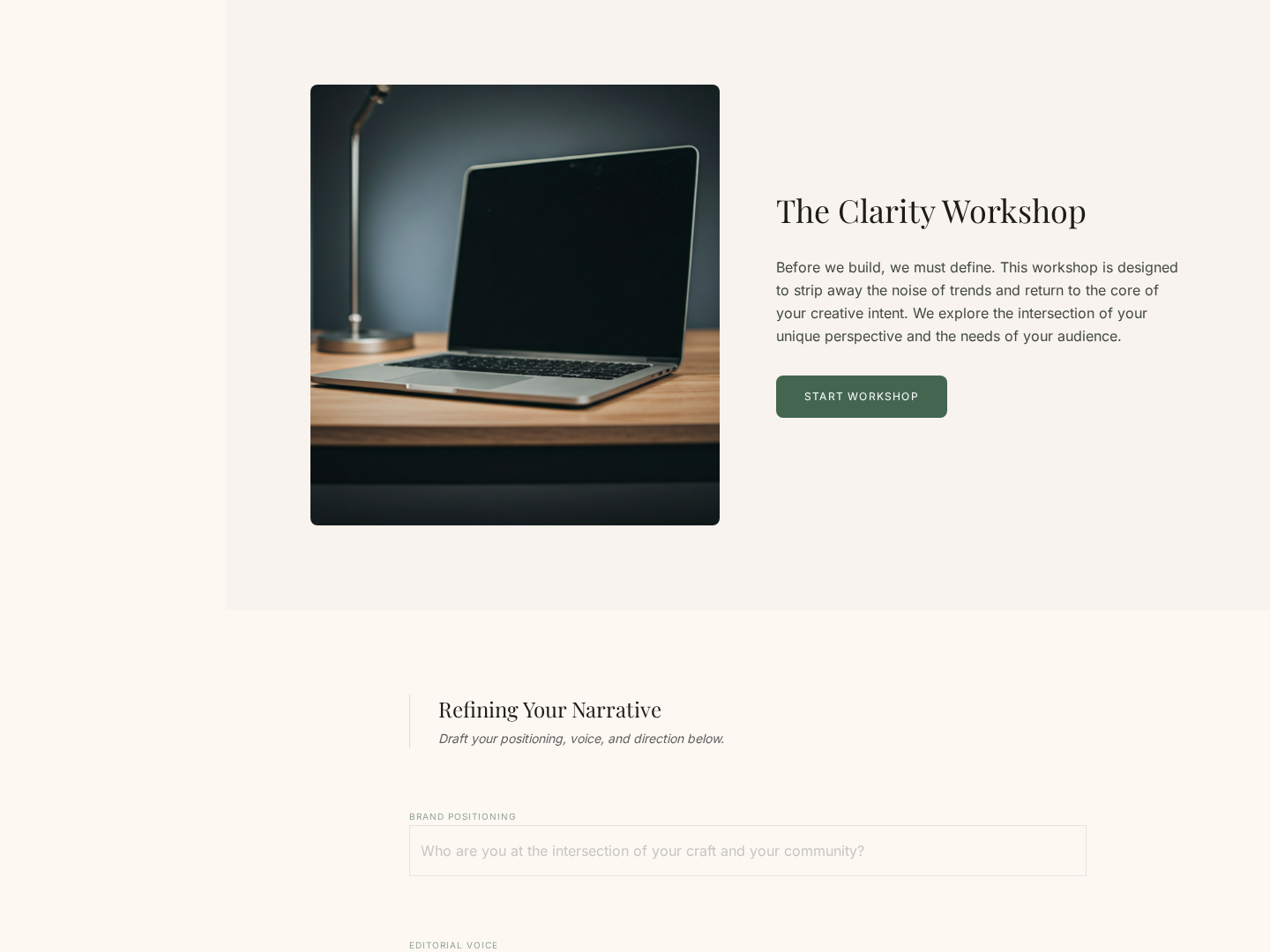 Done-With-You Foundation Lesson — Brand & Content Planner preview