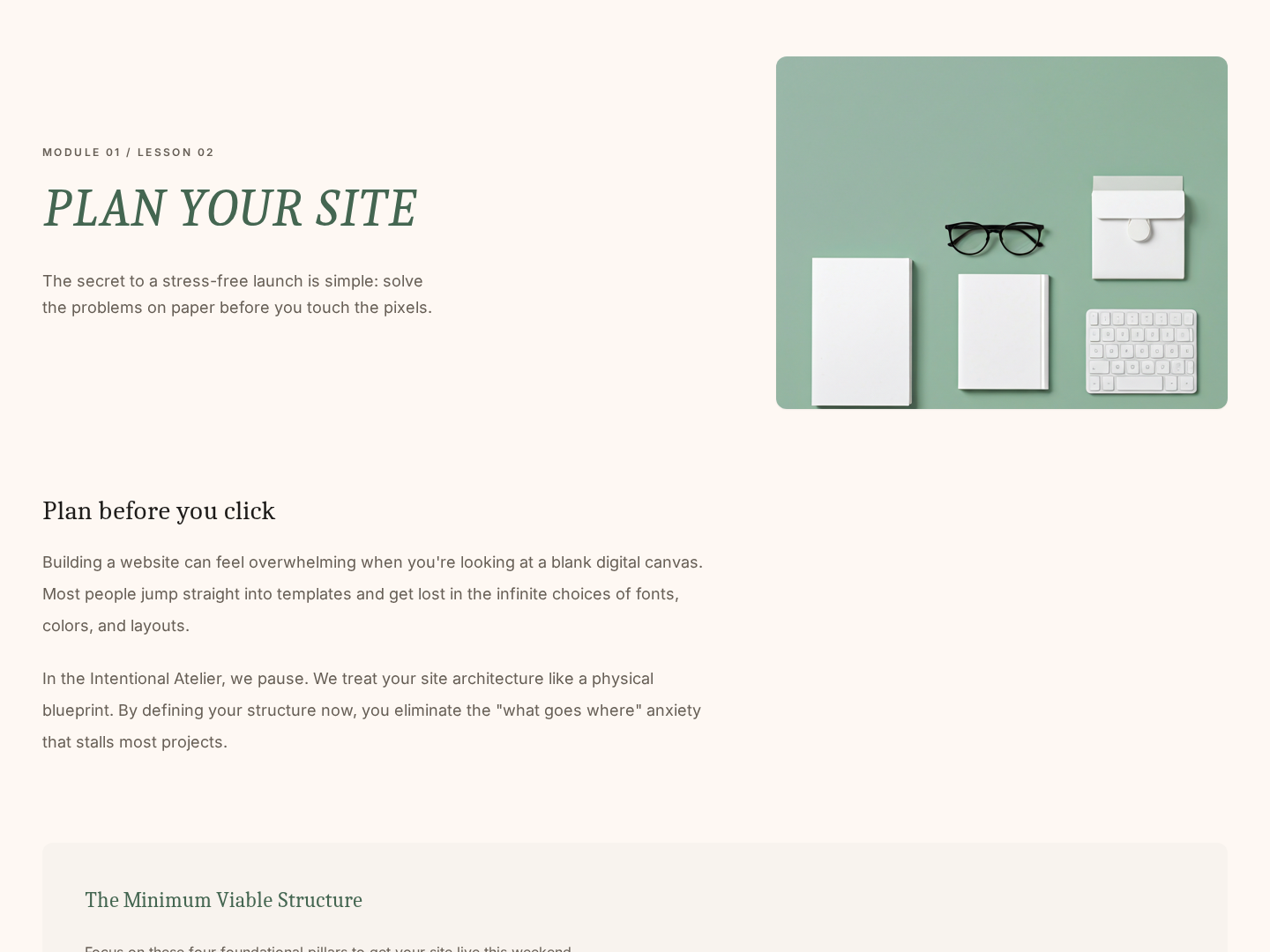 Planning Worksheet Lesson — Map-It-Out Variant preview