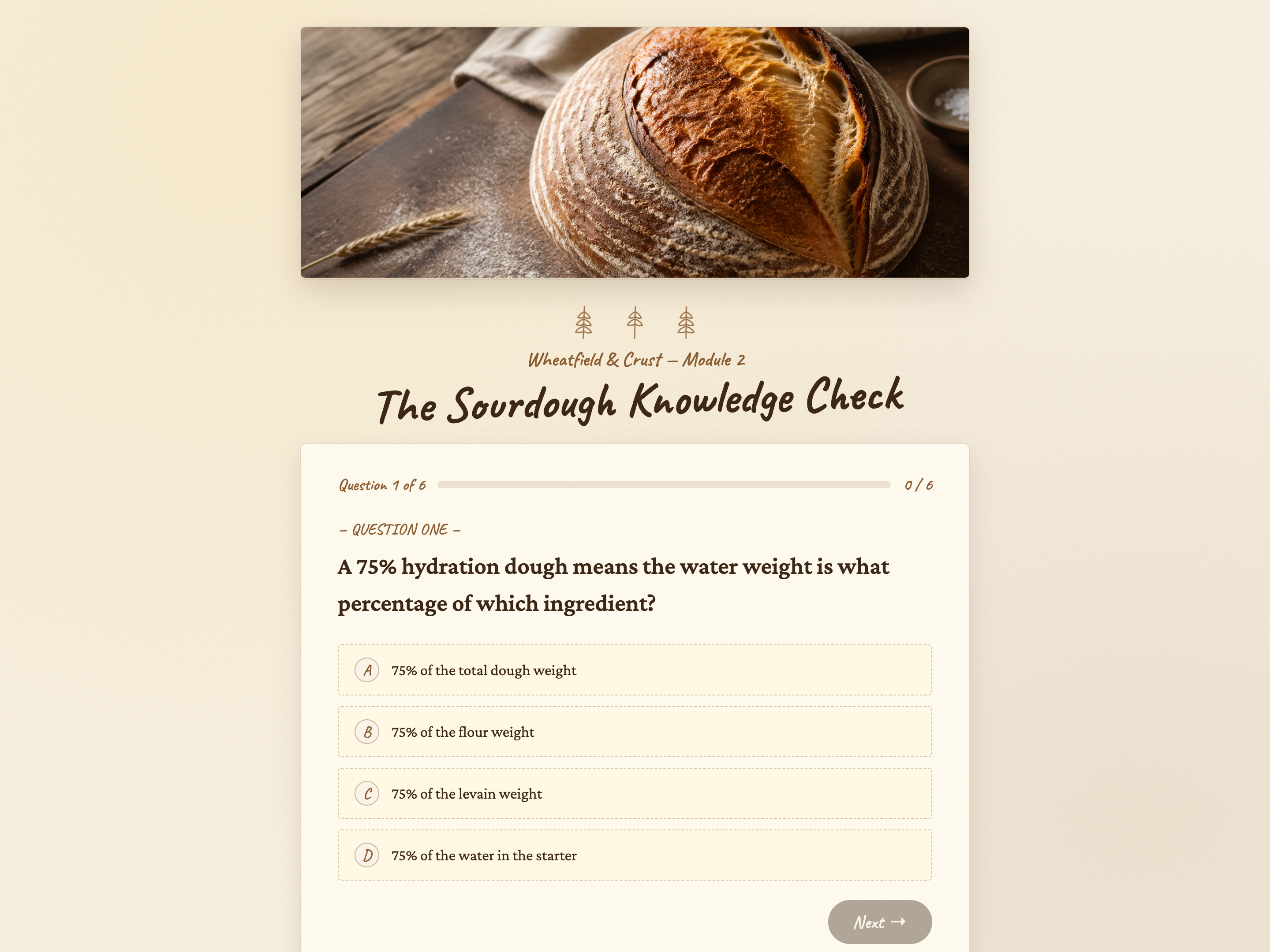 Multiple Choice Quiz — Editorial Cookbook Variant preview