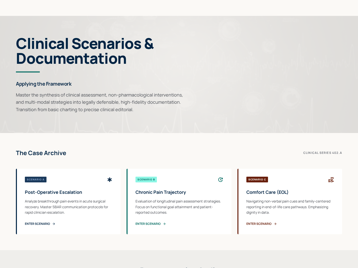 Scenario-Based Practice Lesson — Documentation Drill Variant preview