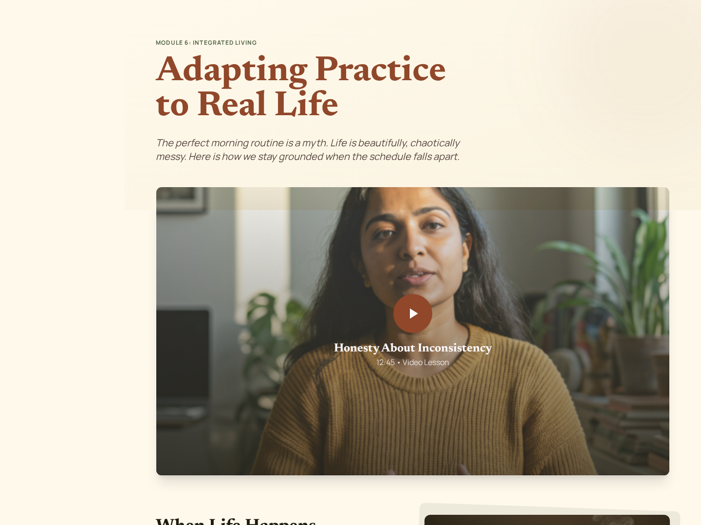 Adaptation Lesson — Real-Life Application Variant preview