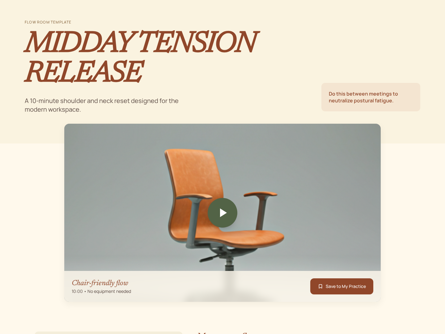 Guided Practice Room — Quick Reset Session preview
