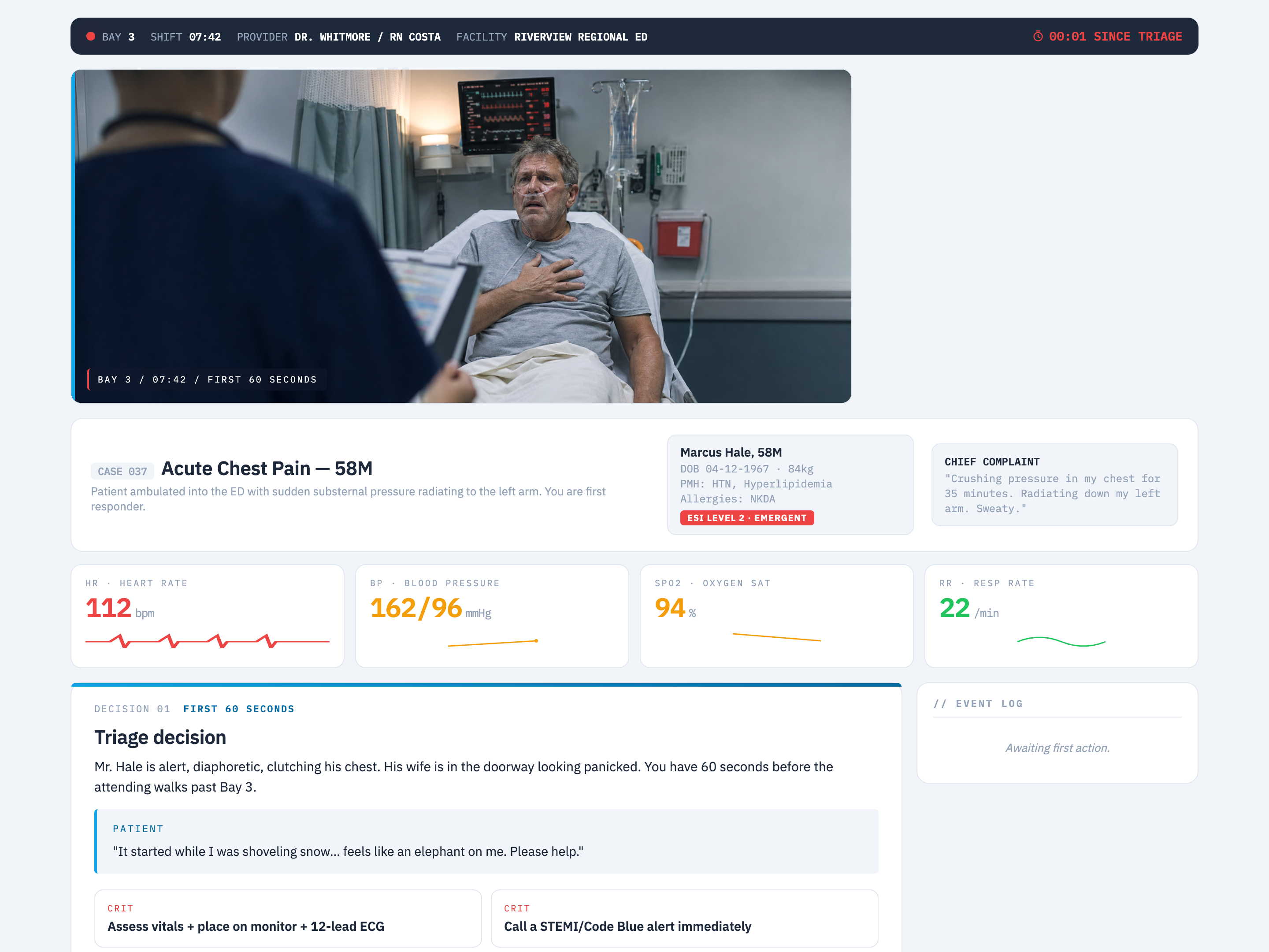 Scenario Branching — Clinical / Triage-Decision Variant preview