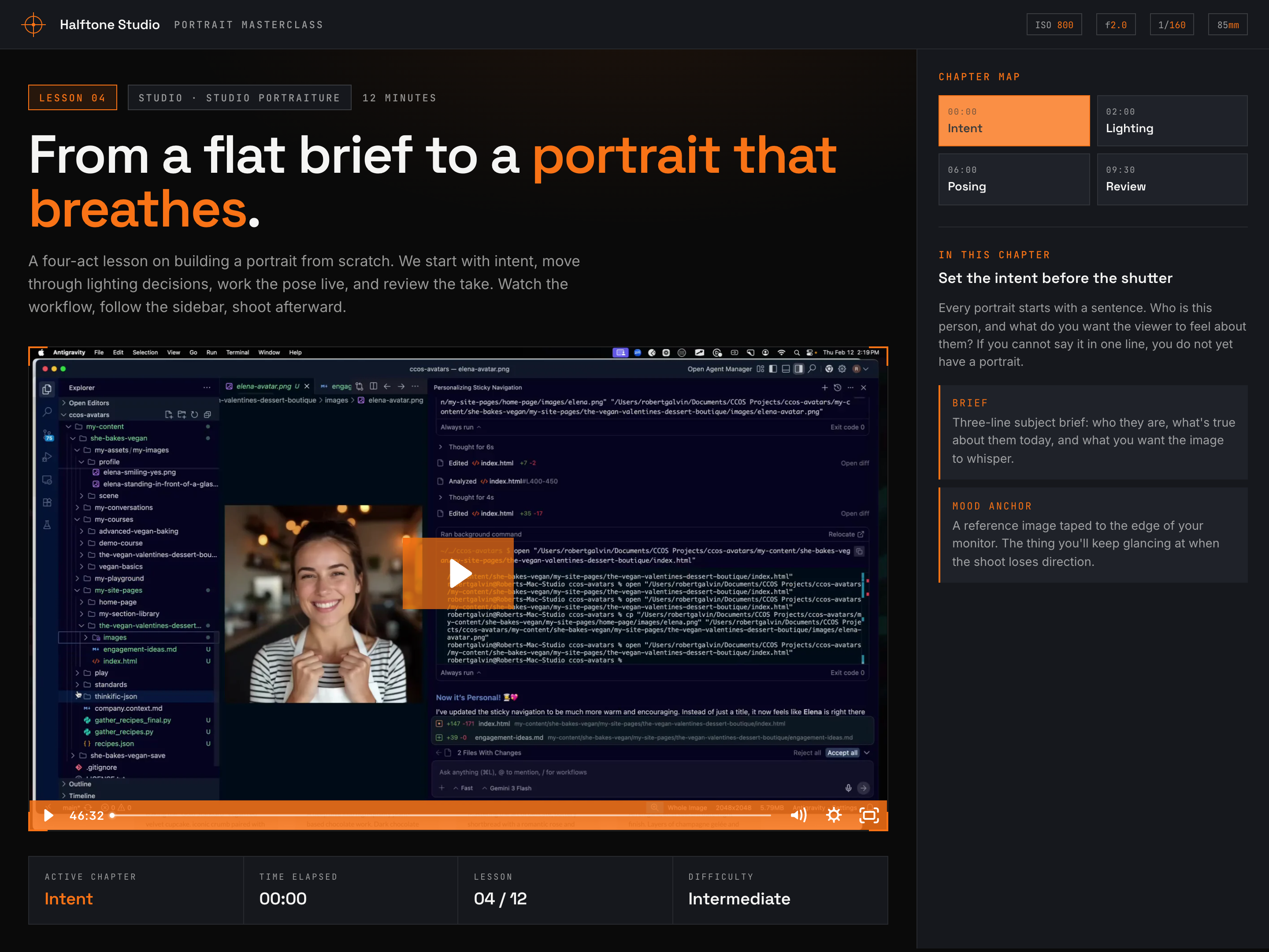 Smart Sidebar Lesson — Context-Synced Video Page preview
