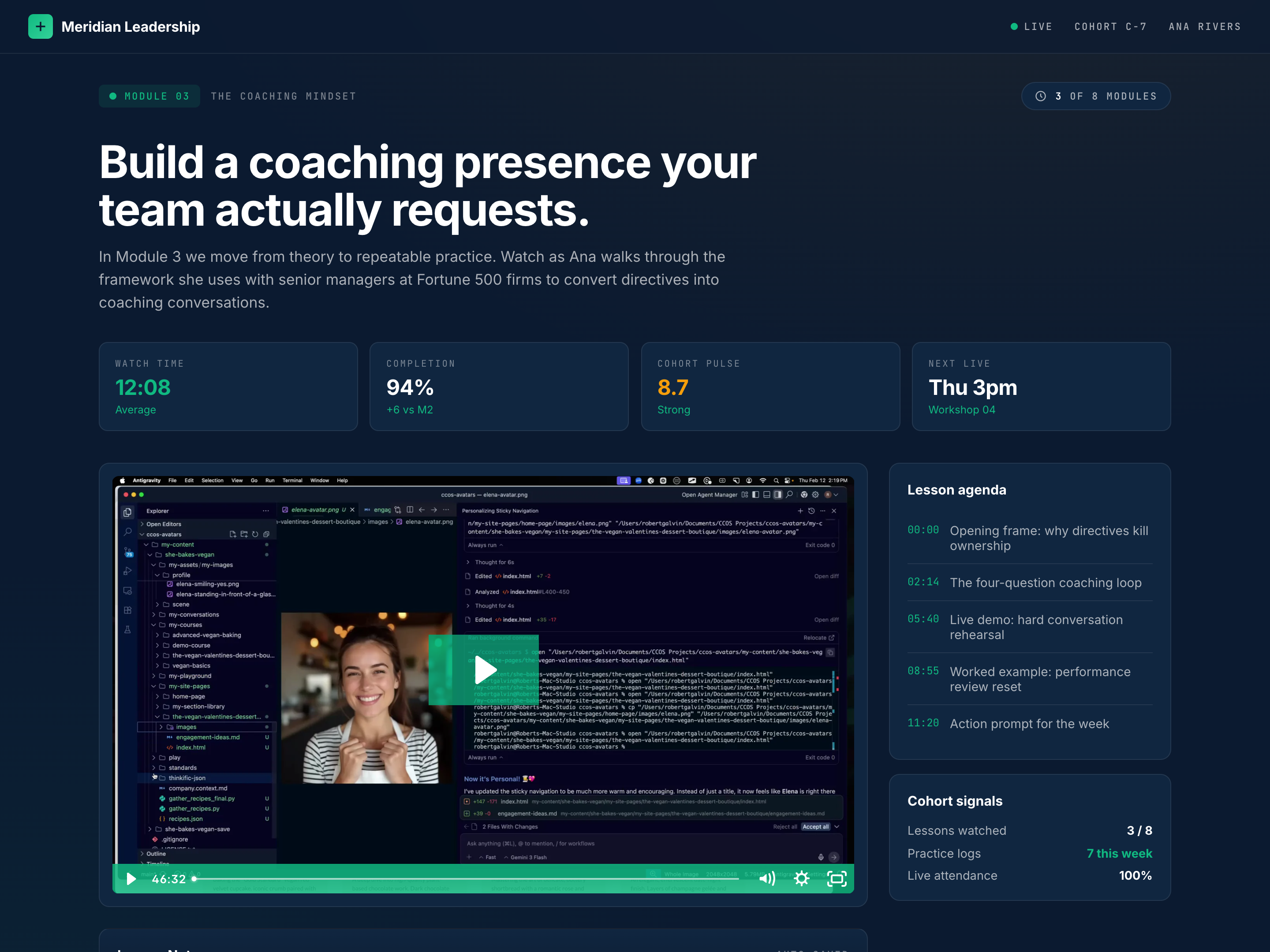 Bridge Lesson — Module-to-Module Transition Page preview
