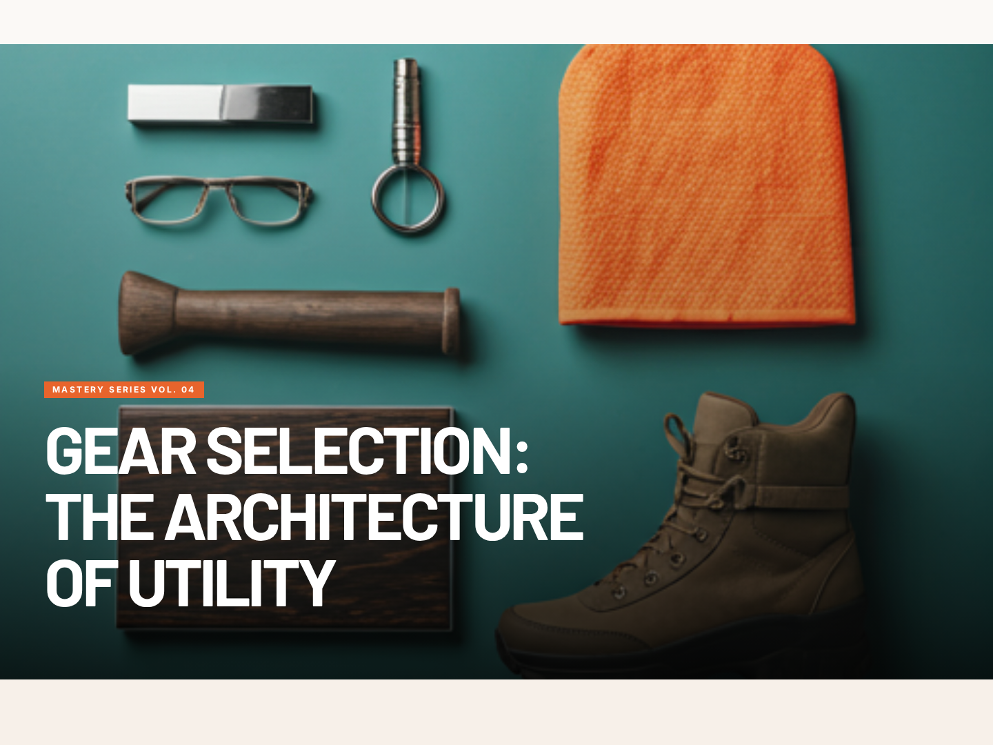 Gear Selection Lesson — Equipment Decision Page preview