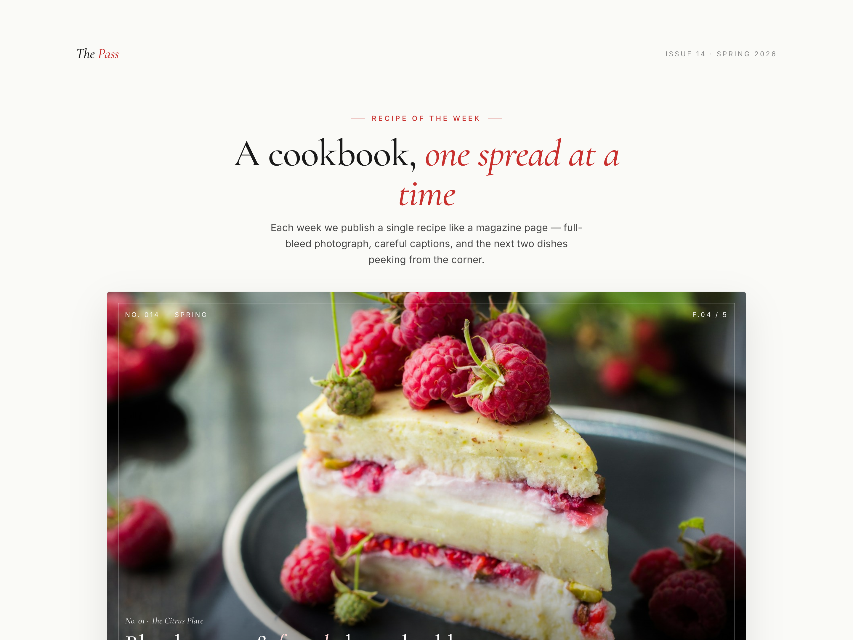 Editorial Spread Carousel — Magazine-Style Sales Page preview