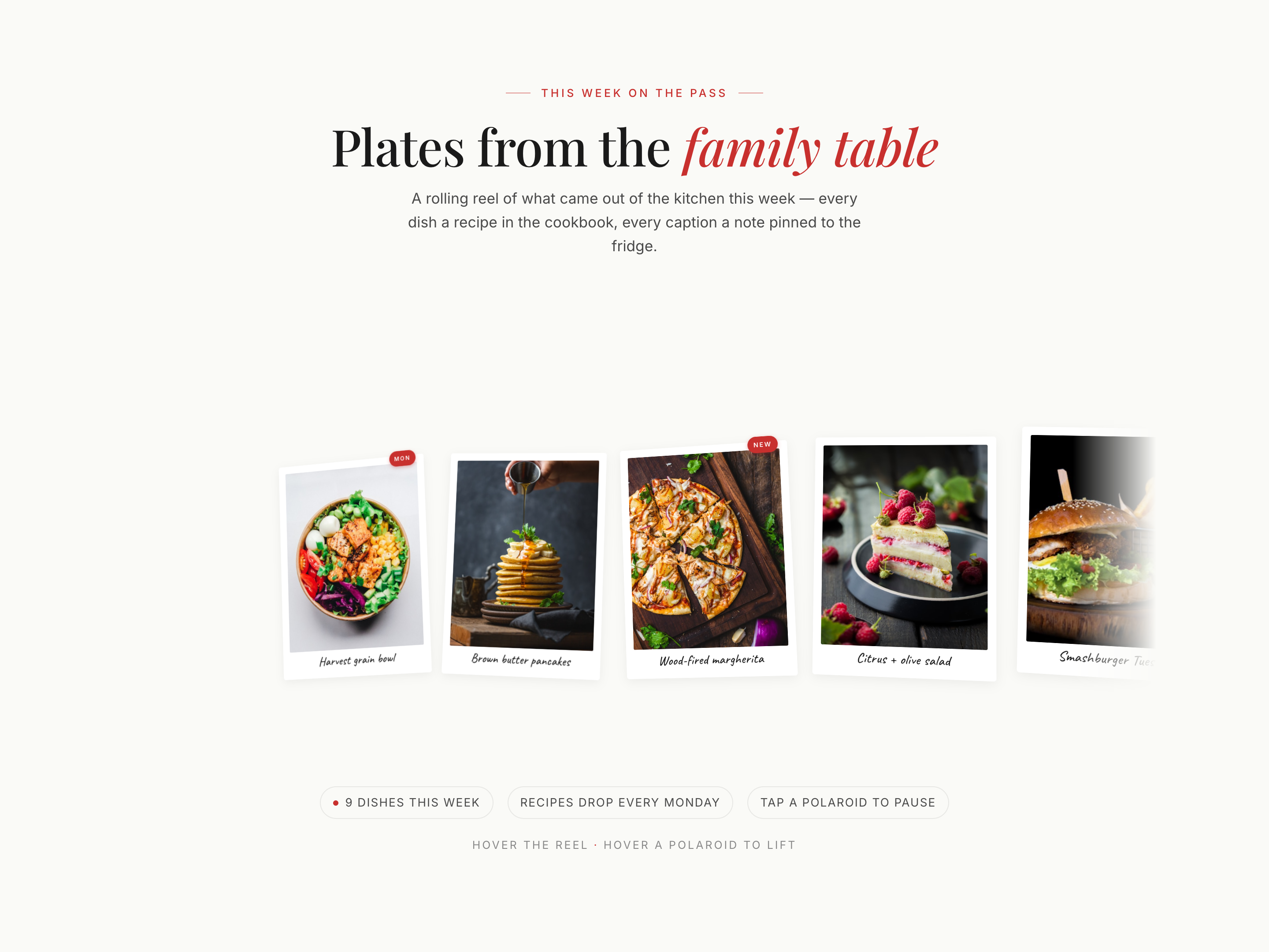 Tilted Photo Ticker — Three-Column Perspective Gallery preview