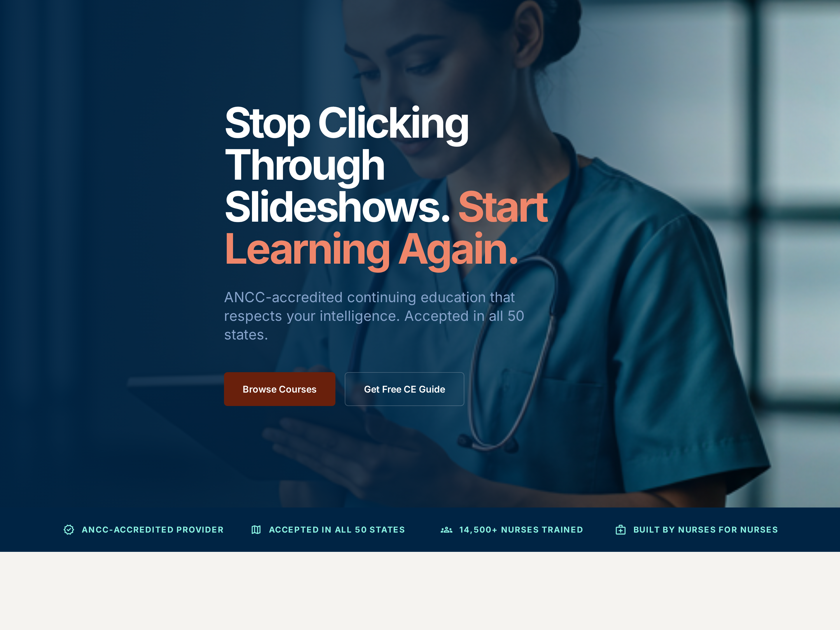 Professional Service Homepage — Credentialed Light-Mode Variant preview