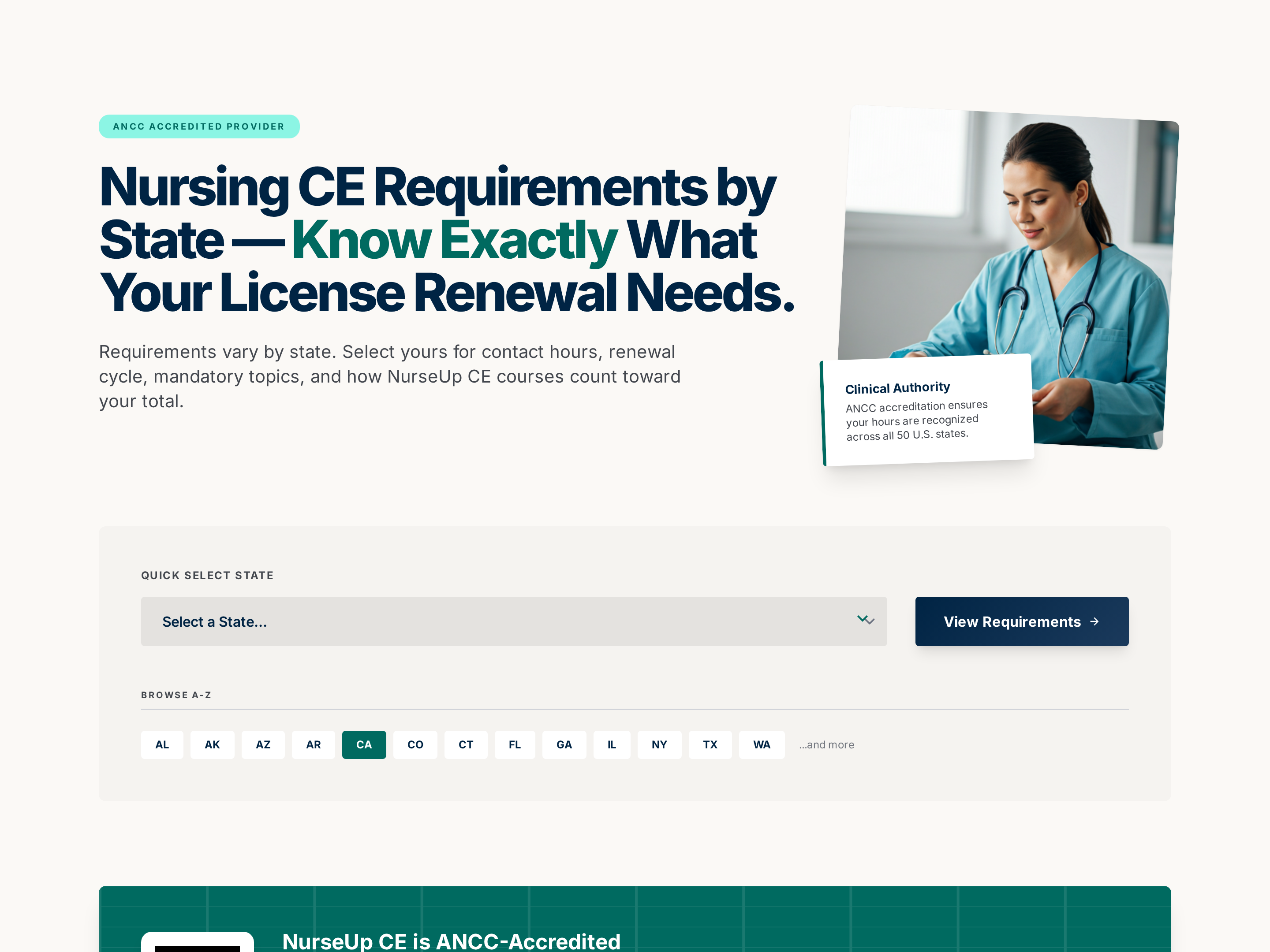 Reference Lookup Page — Region-by-Region Requirements Variant preview