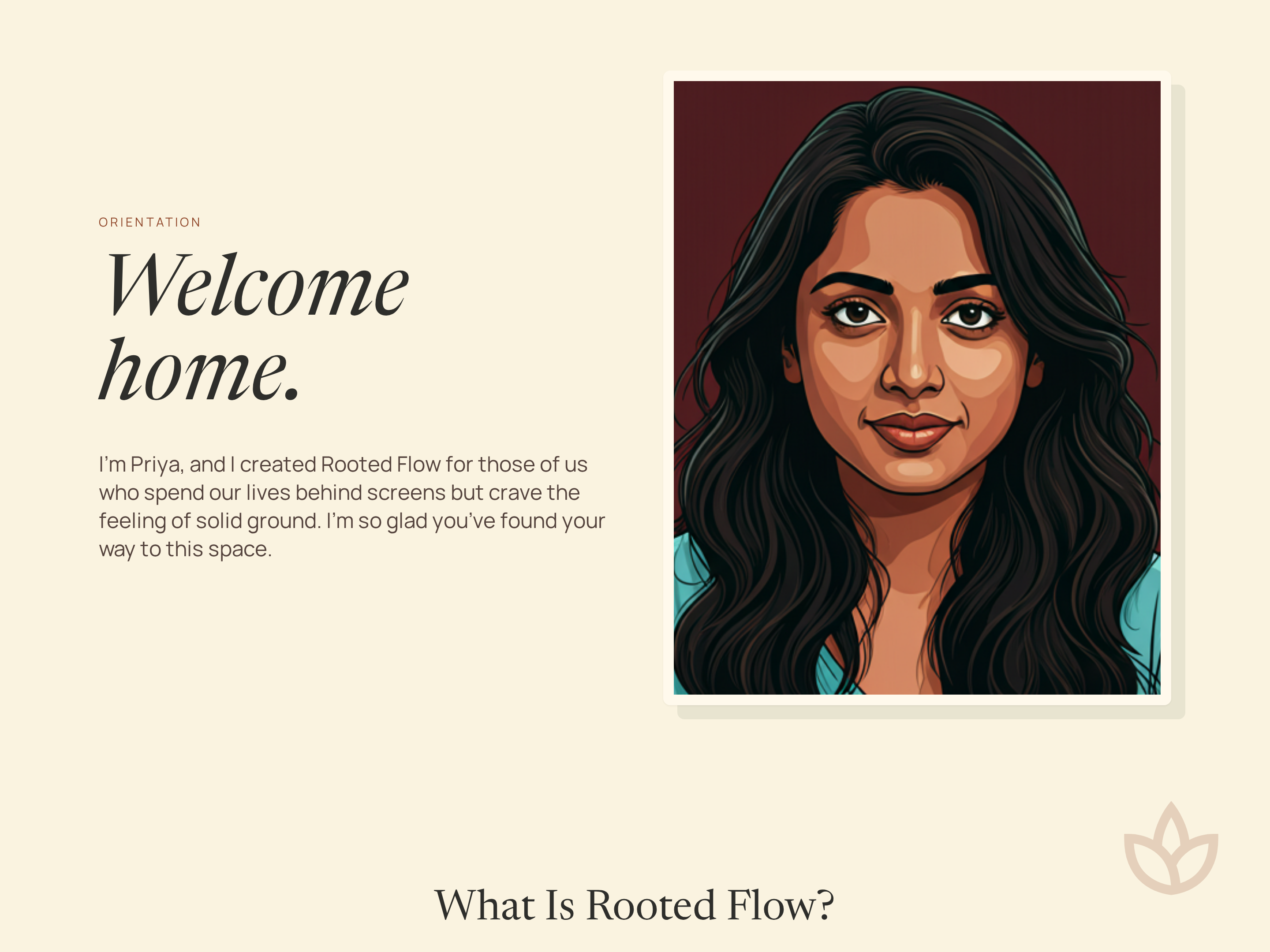 Start-Here Orientation Page — Warm Pathway Variant preview