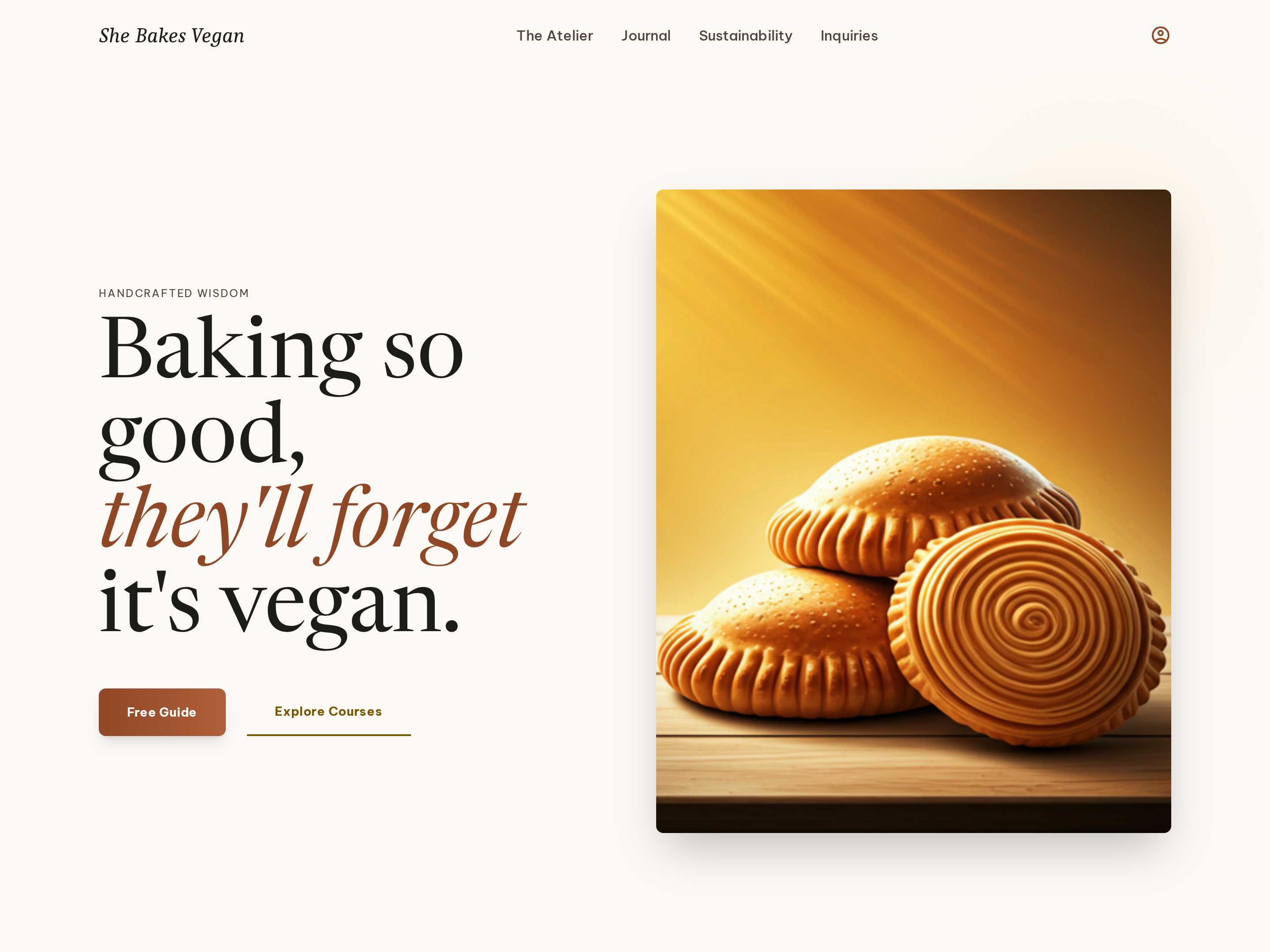 Editorial Homepage — Split-Hero Dual-CTA Variant preview