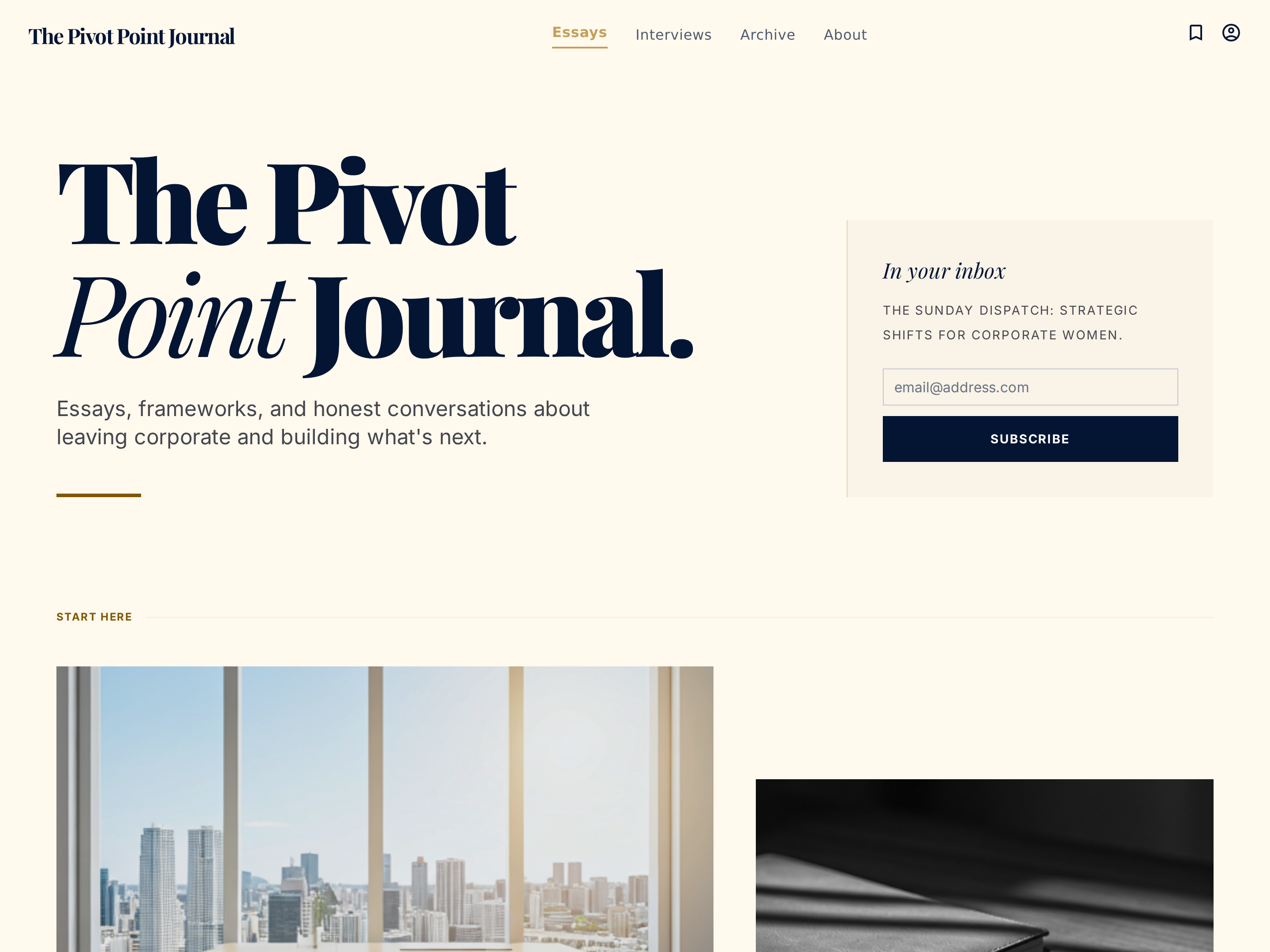 Authority Blog Hub — Refined Editorial Variant preview