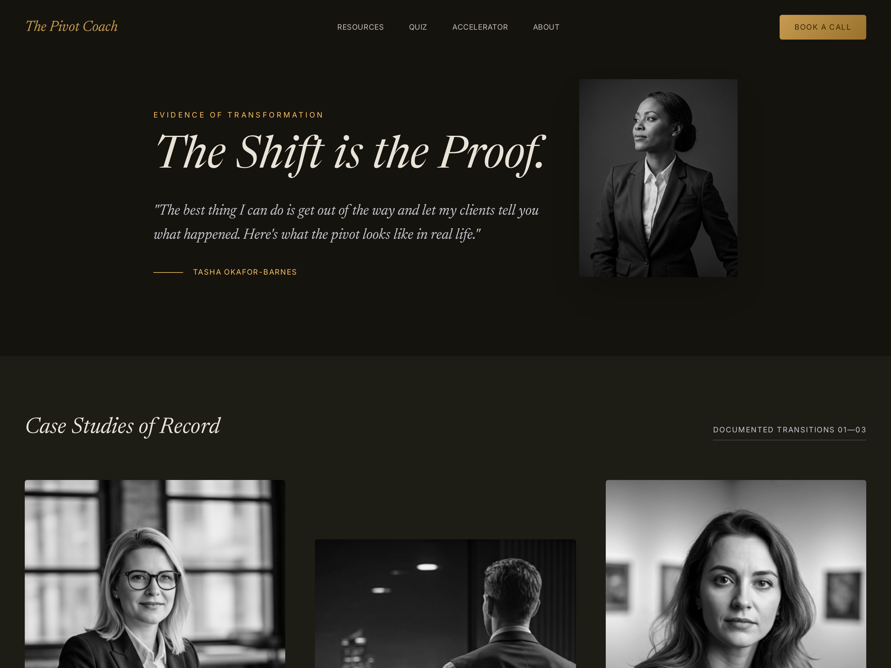 Authority Results Page — Refined Social Proof Variant preview