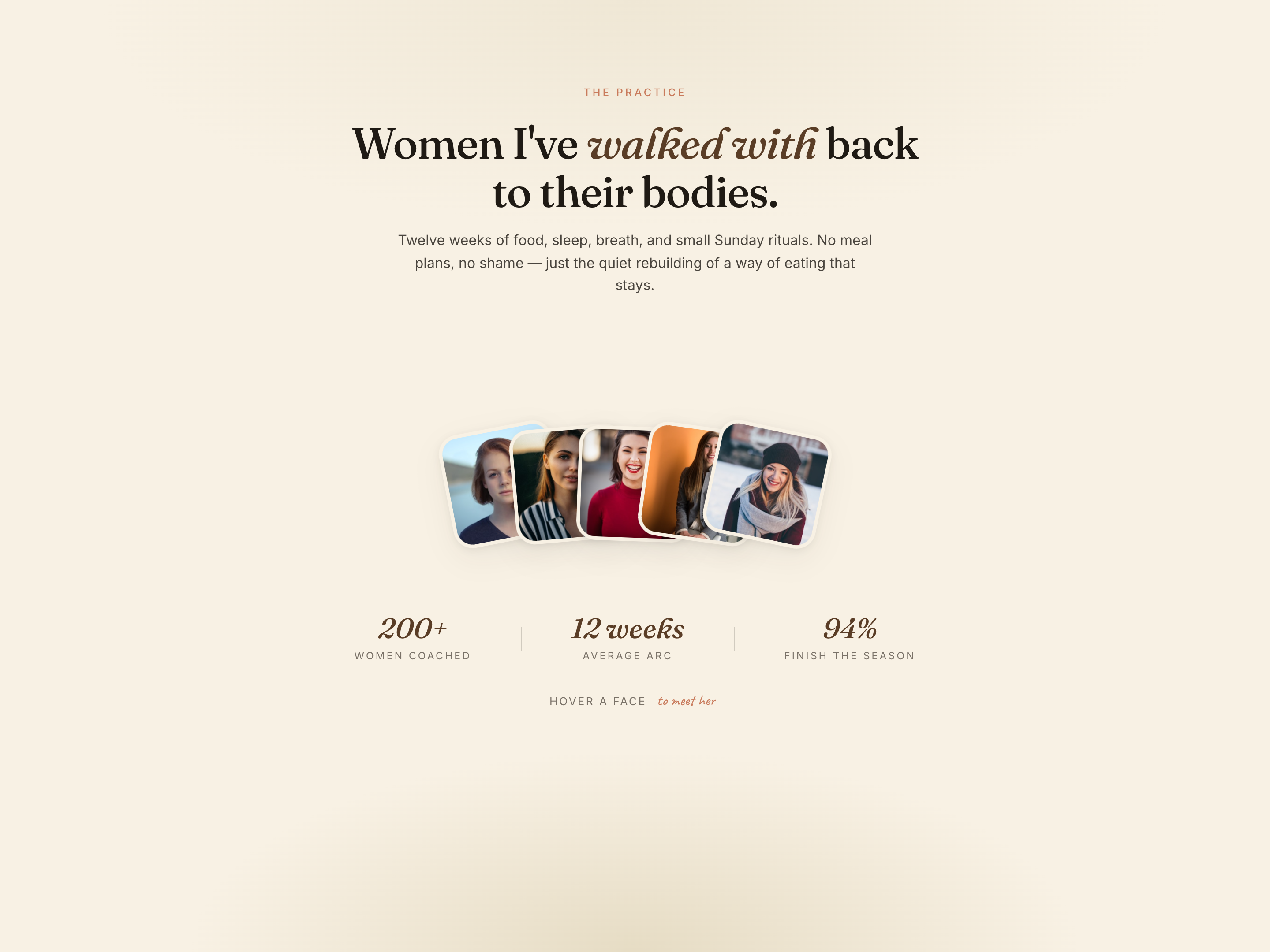Avatar Stack Reveal — Hand-Pinned Social Proof Variant preview